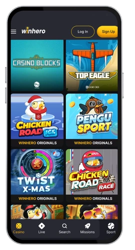 WinHero Kasino apk